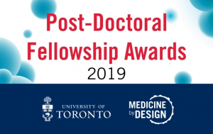 Post-Doctoral Fellowship Awards 2019