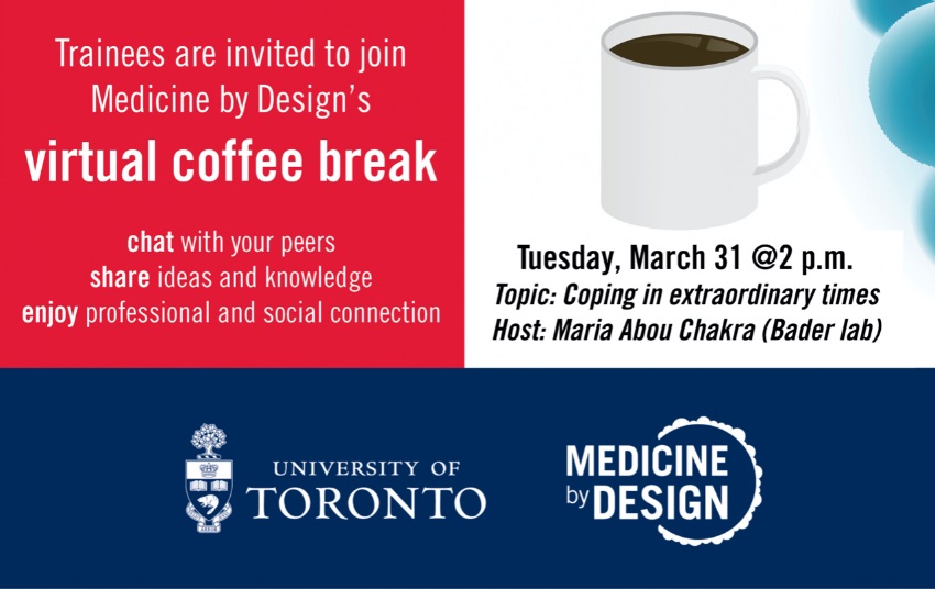 Virtual Coffee Break March 31